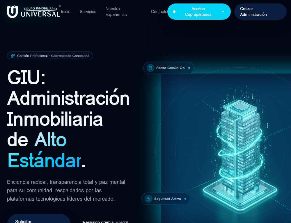 Proyecto Grupo Inmobiliario Universal